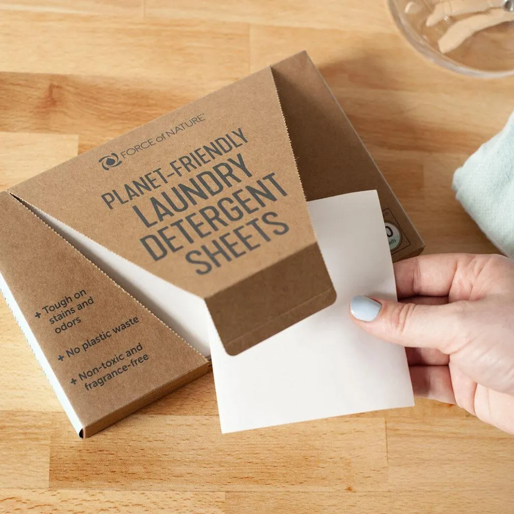 Force of Nature Laundry Detergent Sheets 50pcs
